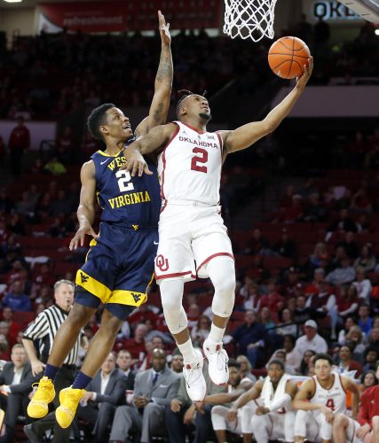 Jermaine Haley Scores 23 as West Virginia University Loses to Oklahoma, 92-80